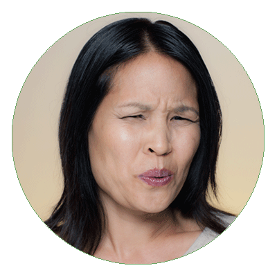 5 Money Mistakes Educators Need to Avoid - photo of woman with sour expression on her face