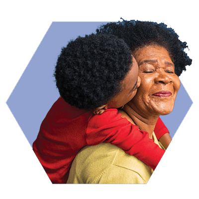 Older Woman with Small Child