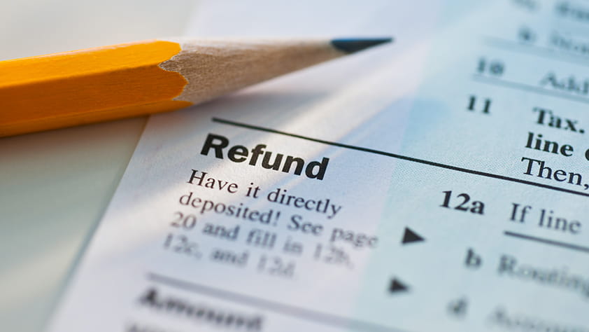 Tax Refund Paperwork