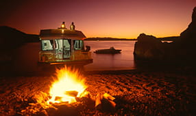 Picture of Bonfire on Beach