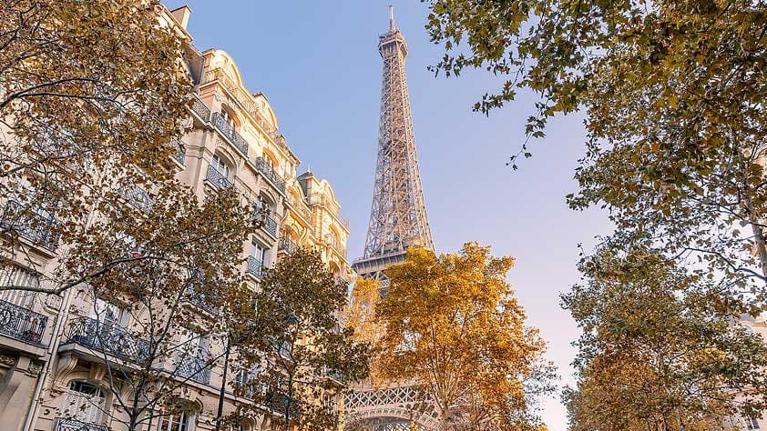 Autumn in Paris, France