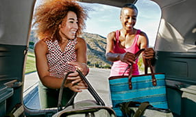 Couple Packing Their Car