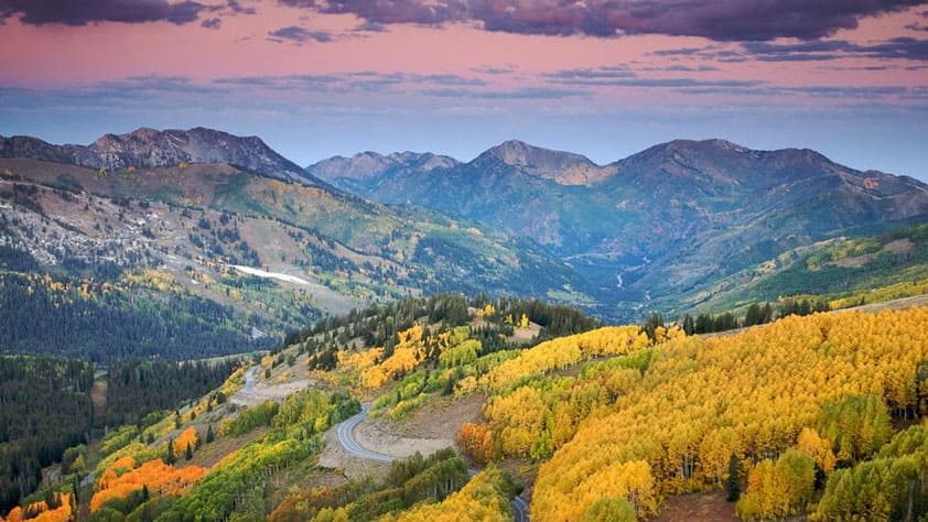 100 Free Attractions in the US - Cottonwood Canyon Salt Lake City