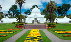 Conservatory of Flowers in San Francisco, California
