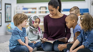 NEA Introductory Life Insurance - Young Teacher in the Classroom