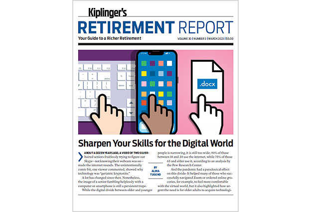 Cover of the March 2023 Kiplinger's Retirement Report