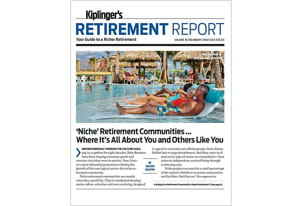 Cover of the May 2023 Kiplinger's Retirement Report