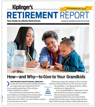 Cover of the June 2023 Kiplinger's Retirement Report