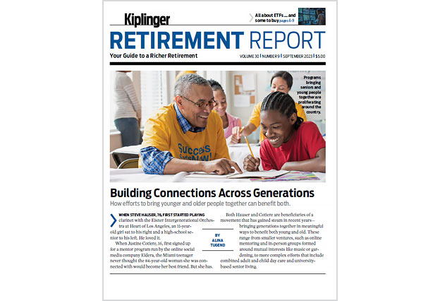 Cover of the September 2023 Kiplinger Retirement Report