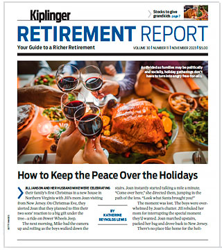 Cover of the November 2023 Kiplinger Retirement Report