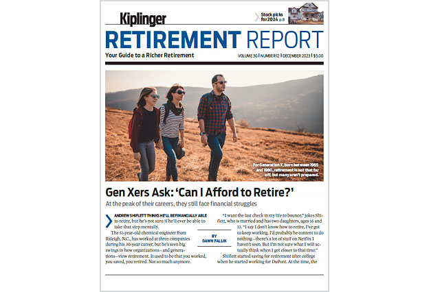 Cover of the December 2023 Kiplinger Retirement Report