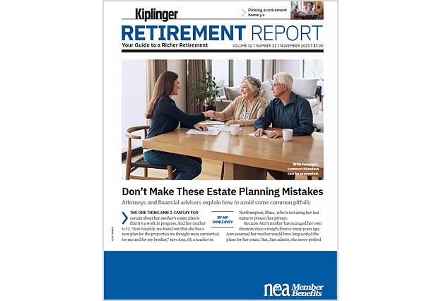 Cover of the November 2025 Kiplinger Retirement Report