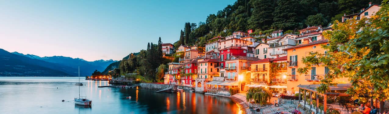 Village of Varenna on the Shore of Lake Como, Italy - NEA Travel Program