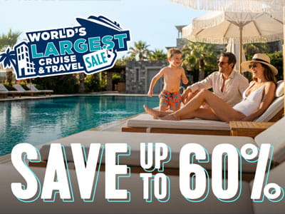 World's largest cruise and travel sale. Save up to 60%.