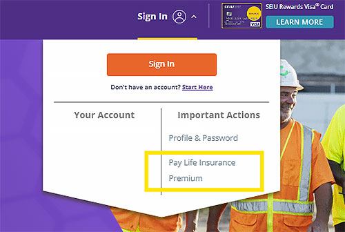 Sign In to SEIUMB.com