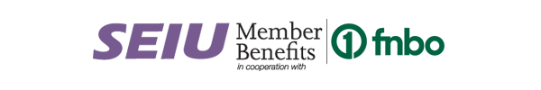 SEIU member benefits in cooperation with First National Bank Omaha